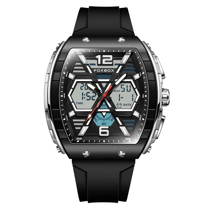 LIGE Digital Men Military Watch 50m Waterproof Wristwatch LED Quartz Clock Sport Watch Male Big Watches Men Relogios Masculino