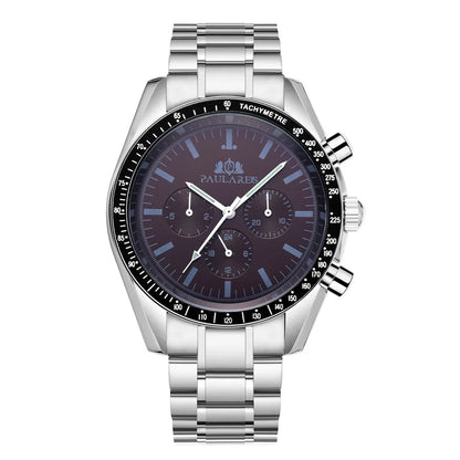 PAULAREIS P Brand Luxury Men Mechanical Watches Calendar Business Watch Men's Sports Waterproof Stainless Steel Automatic Watches