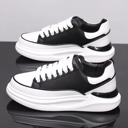 Kleine witte schoenen voor koppels Heren- en damesschoenen Sportschoenen Heren-sneakers Met verhoogde binnenzool Casual sportschoenen
