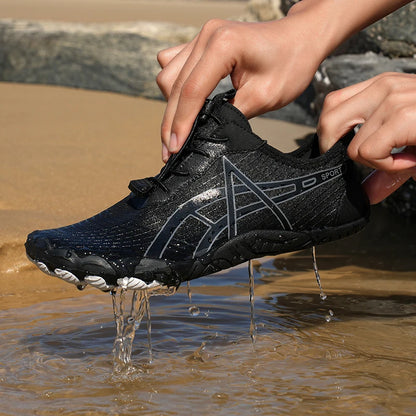 Aqua Shoes for Men, Water Shoes, Barefoot Beach Shoes, Unisex Quick-Dry Outdoor Wading Shoes, Gym Training Footwear Sneakers Size 35-46