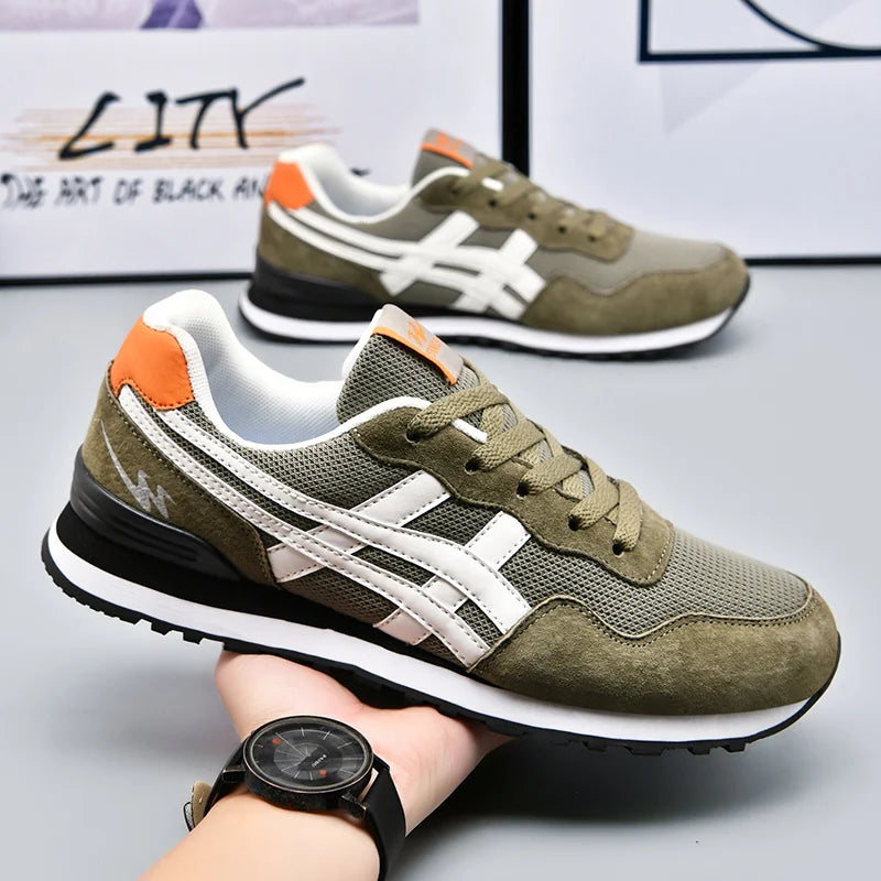 Chaussures de marche Double Star, chaussures de sport respirantes en mesh, chaussures tendance polyvalentes pour hommes