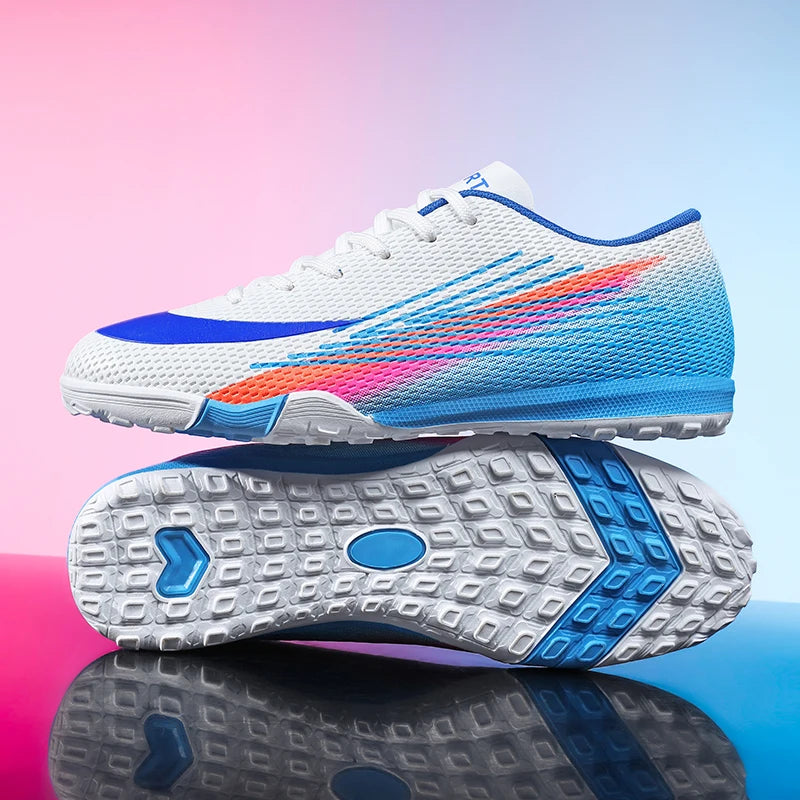 Bottes de Football pour hommes, chaussures de stade à ongles longs, confortables, de haute qualité, antidérapantes, pour Match de société professionnelle