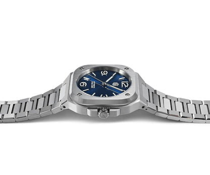 San Martin 40mm Classic Luxury Sport Watch Distinctive Square Case Stainless Steel Men Watch Automatic Mechanical 10 Bar SN0074