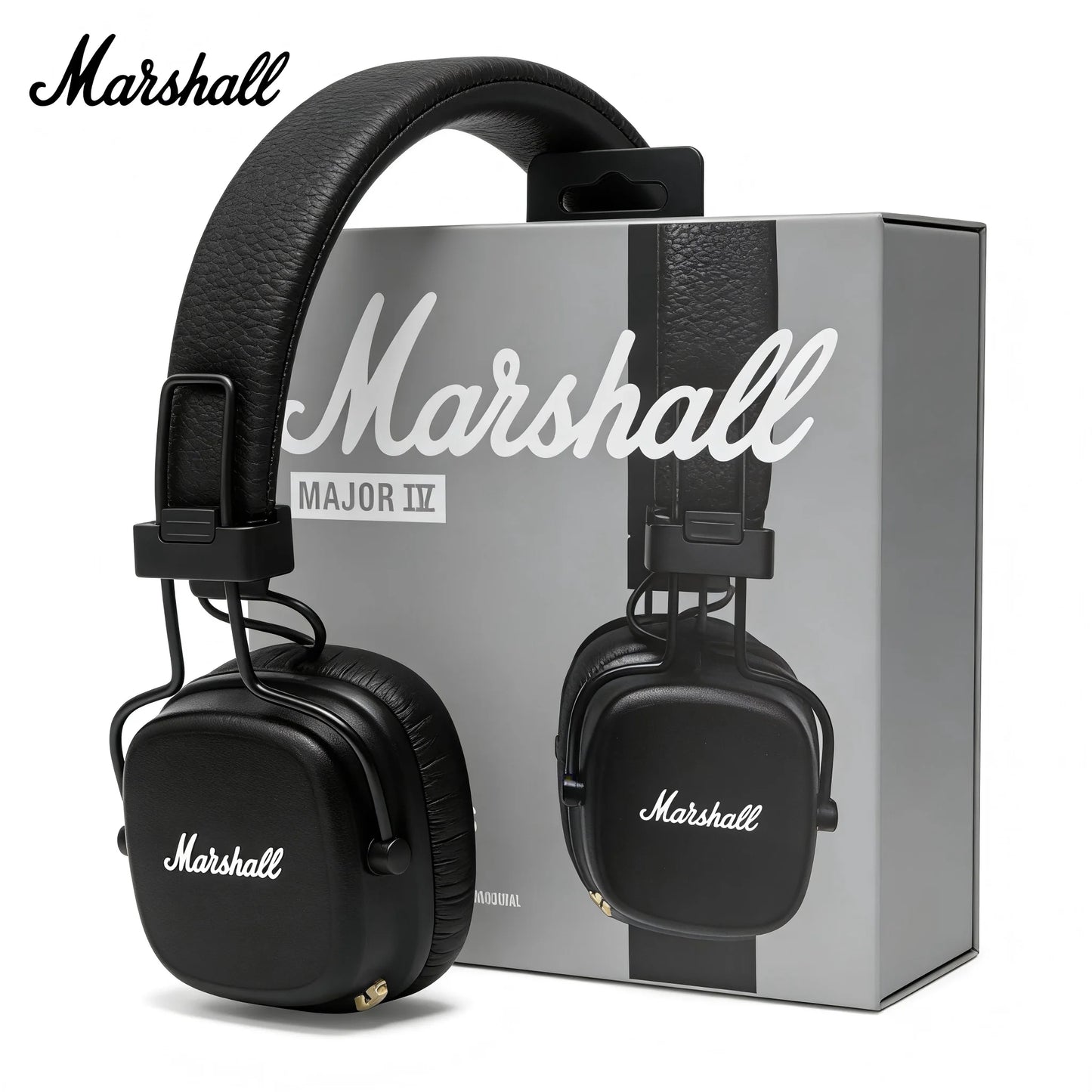 Marshall Major IV 4 Wireless On-Ear Bluetooth Headphones Foldable Deep Bass Sport Gaming Headset with Mic