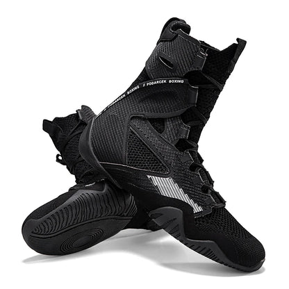 2026 Men Boxing Shoes Classic Training Outdoor Sneakers Sports Professional Fitness Wrestling Shoes Equipment Original Boxing Bo