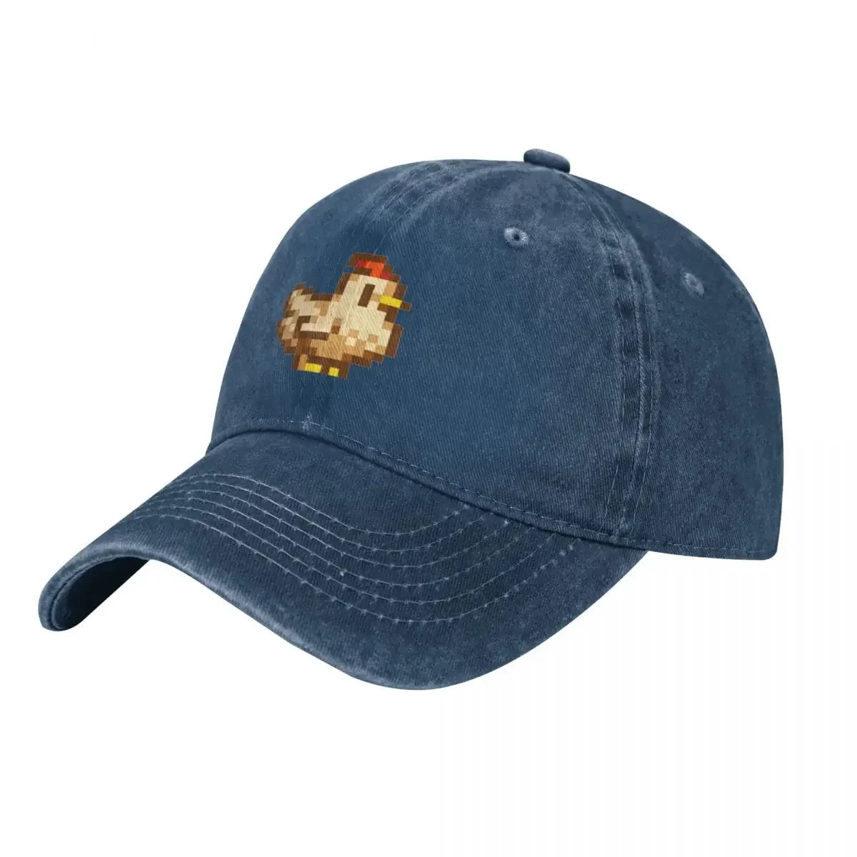 Stardew Valley Hühner Baseballkappe Derby-Mütze Luxus-Kappen lustige Mütze Geburtstag Herrenkappen Damenkappen
