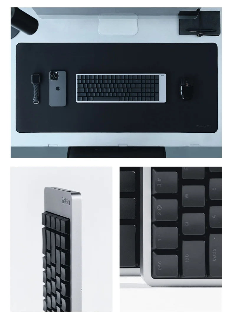 Lofree FLOW2 Mechanical Keyboard Business Office Wireless Bluetooth Wired Quiet & Gentle Sound Compatible Mute Aluminum Lump