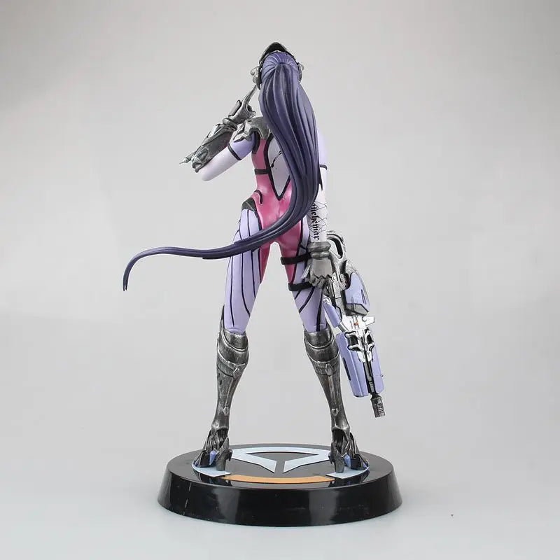 Overwatch De Pioneer Black Lily ručno izrađen Blizzard kip za igru, dekorativni model za izlaganje, podesiv i pomičan