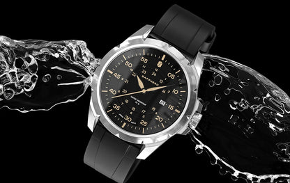 SAPPHERO Men’s Watch – Luxury quartz watch, water-resistant to 50 m, featuring an imported movement and a stainless steel case – An ideal gift idea for men.