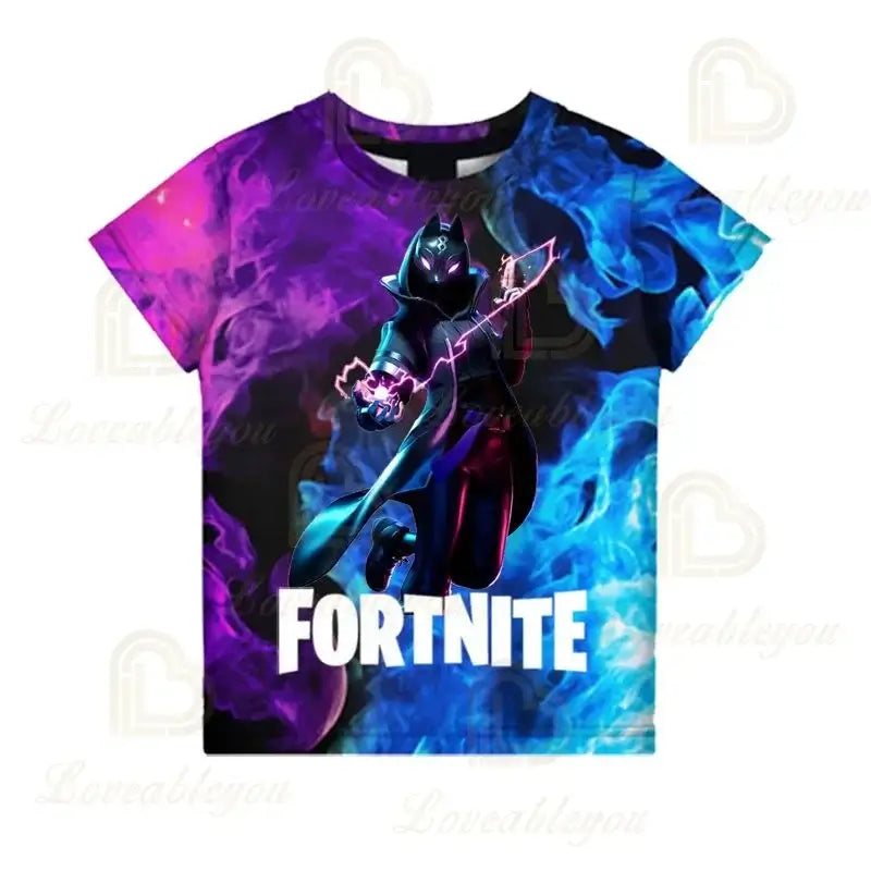 Fortnite Victory Game 3D T-shirt Babys Clothing Harajuku Tshirt Children Cute Kids  Battle Royale Hero Tops Boys Girls
