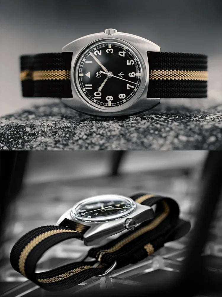 RDUNAE RA02 2025 New Men's Quartz Watch K1 Mineral Crystal Miyota Super 2035 Stainless Steel Night Light Waterproof 5ATM Men's