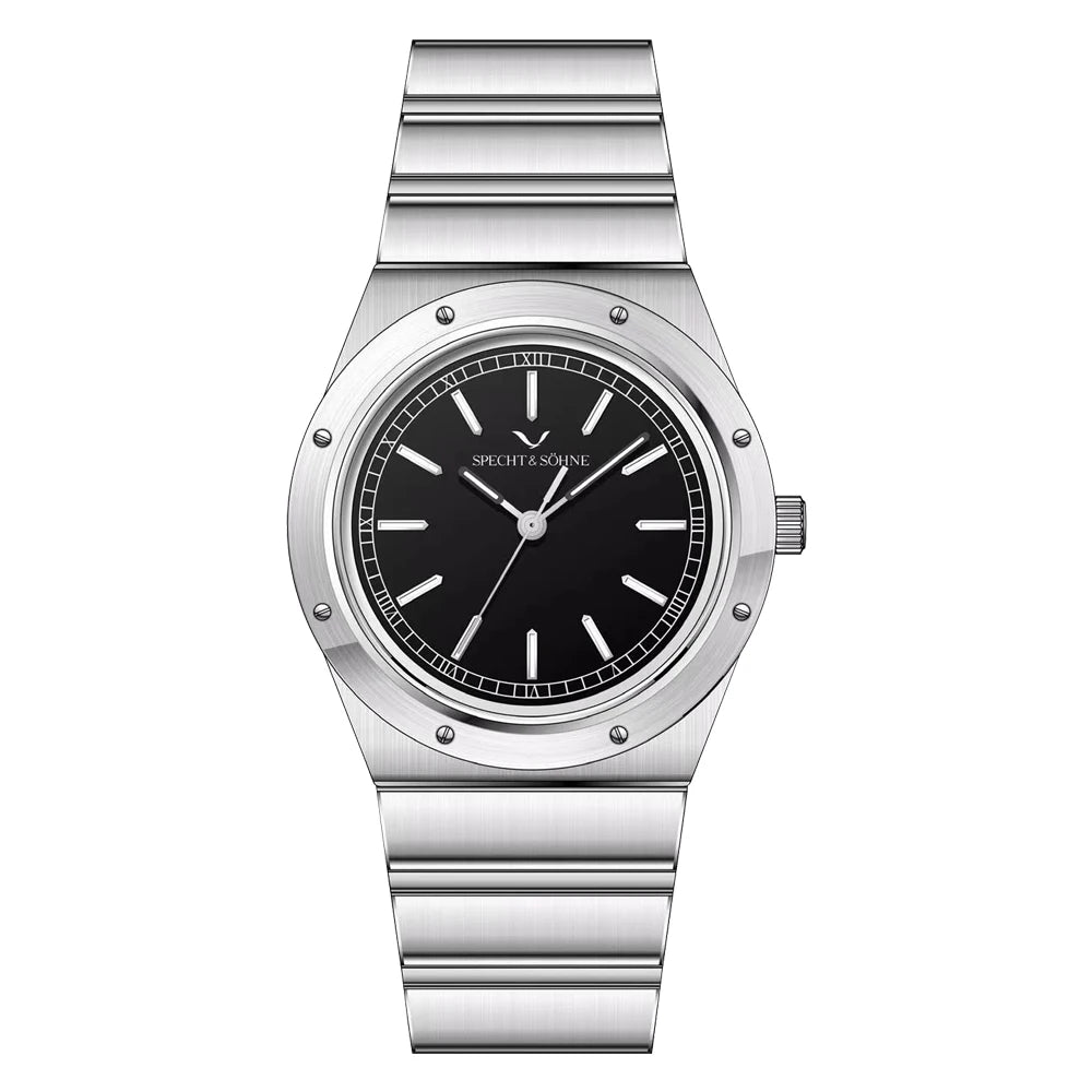 New Arrivals 2026 Specht & Söhne Luxury Watch 38MM Men's Quartz Super Slim Stainless Steel Sapphire Crystal 50M Water Resistant