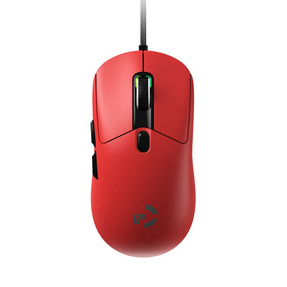 Langallinen pelihiiri, 6 DPI-tasoa, säädettävissä jopa 12800DPI:hin, Instant A825 -siru, RGB-makro-ohjelmointi, ergonominen muotoilu, universaali hiiri