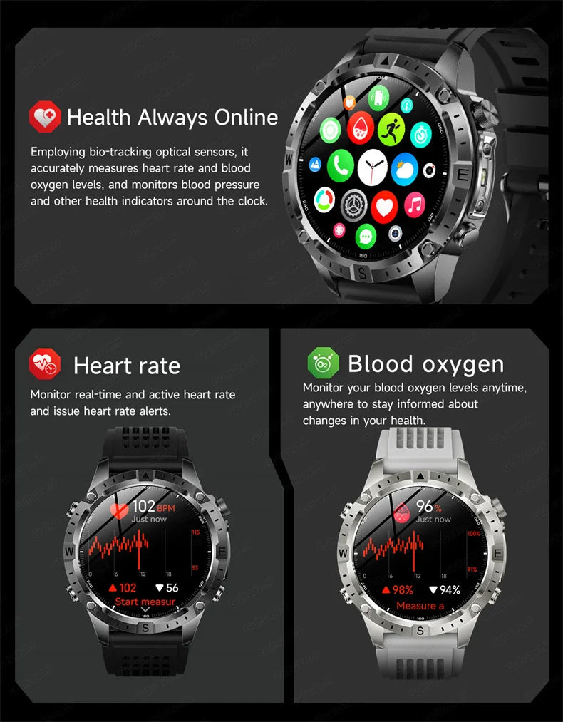 Smart Watch Men GPS Track High End watch Swim Waterproof Watches six axis sensor Sports 2GB Memory GPS Map Compass Smartwatch