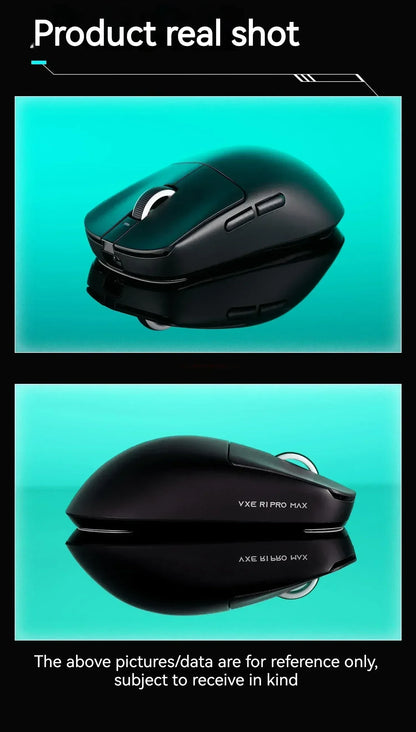 Vgn Vxe Dragonfly R1 Pro Max Gaming Mouse Bluetooth Mouse Rechargeable Gamer Paw3395 Lightweight Ergonomic Wireless Mouse Esport