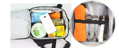 Hot Game Fortnite Child Insulated Large Capacity Bag for Boys and Girls Student Outdoor Picnic Reusable Thermal Cooler Lunch Box