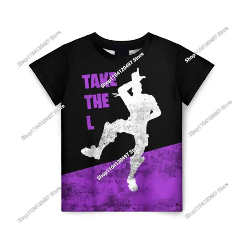 Christmas Fortnite 3d T-shirt Tees Battle Royale Streetwear Kids Victory Game Men and Women Harajuku T Shirt Teen Clothes