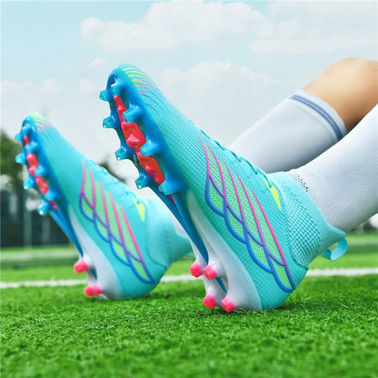 2026 New Superfly FG Football Boots Outdoor Soccer Cleat Black Shoes Soft Sport Professional Shoes Breathable Comfortable Boots
