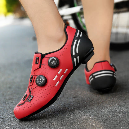 Hochwertige Fahrradschuhe für Herren, SPD, selbstverriegelnd, Rennrad-Sportschuhe, MTB-Mountainbike-Schuhe für Damen, rutschfeste Fahrradschuhe 36-47