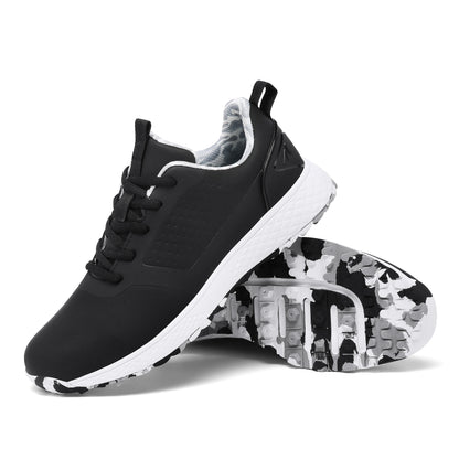 LiXingMing Damen-Golfschuhe in Pink, professionelle Golfer-Sportsneaker für Herren, rutschfeste spikelose Golf-Turf- und Walking-Schuhe