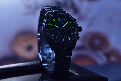 2026 New PAGANI DESIGN Mens Watches Quartz Speed Sports Chronograph Watch For Men Waterproof Luminous AR Sapphire Man Gift Clock