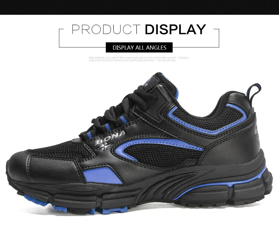 BONA New Designers hardloopschoenen, ademende outdoorsportschoenen, lichtgewicht sneakers voor dames, comfortabele sportschoenen voor dames