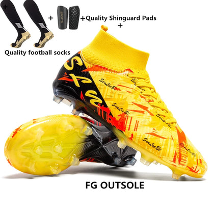 34–46 dydžio vyriški FG/TF futbolo bateliai, futsalo, profesionalūs, unisex, vaikų futbolo bateliai, treniruočių, lauko, berniukų futbolo bateliai, sportiniai bateliai