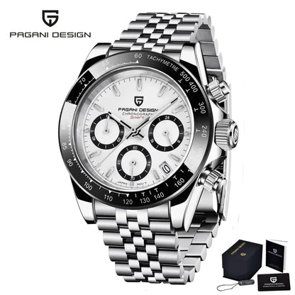 PAGANI Design 2026 New Mens Quartz Watch Luxury Sports Fashion Style Sapphire Glass Japan VK63 Movement Water Resistant PD1644