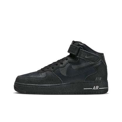 Nike Air Force 1 Mid Unisex-Sneaker – Knöchelstütze, klassisch gepolsterter Komfort & strapazierfähig für ganztägiges Tragen DQ7666-001