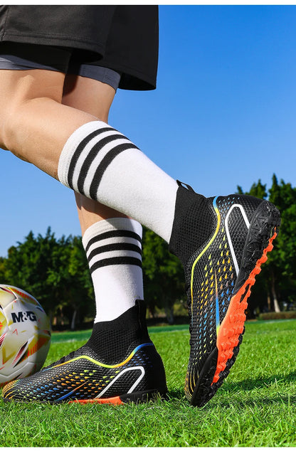 Nove muške tenisice za nogomet, vruća ponuda, visokokvalitetne nogometne kopačke za žene, unisex tenisice za futsal, ultralake profesionalne TF/FG tenisice