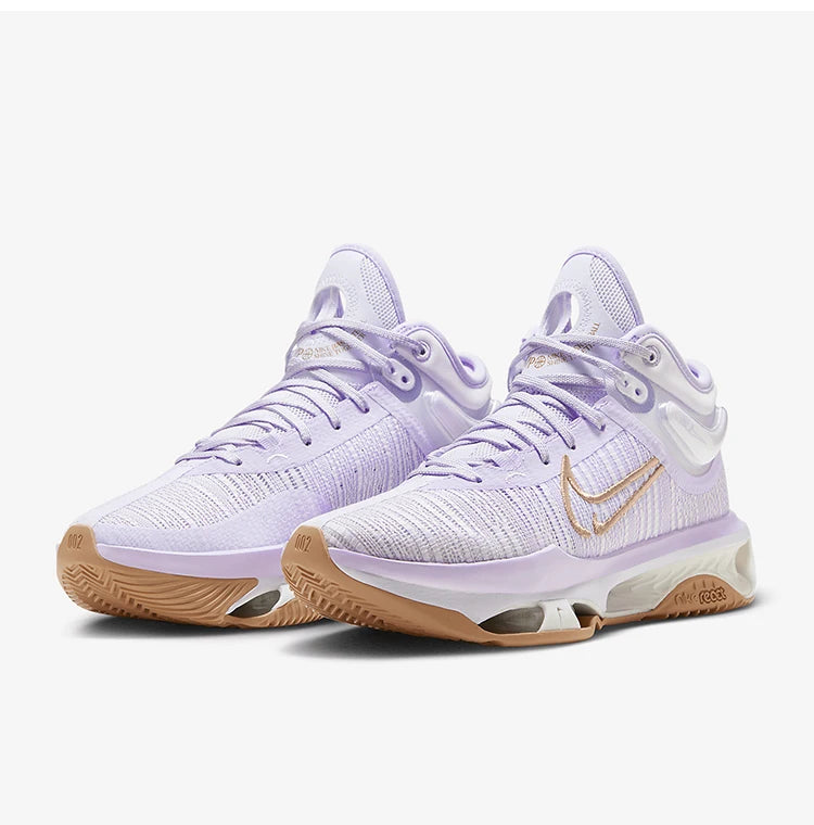 Originálne nové pánske basketbalové topánky Nike s tlmením a priedušnou konštrukciou, stredne vysoké, DJ9432-500