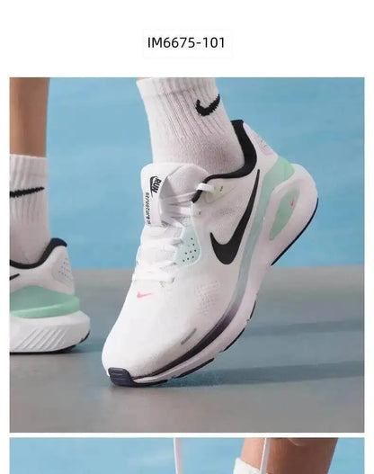 Hot Nike Men New Mesh Running Shoes Breathable Midfoot Support Cushioned Lightweight Athletic Sneakers IM6675-101