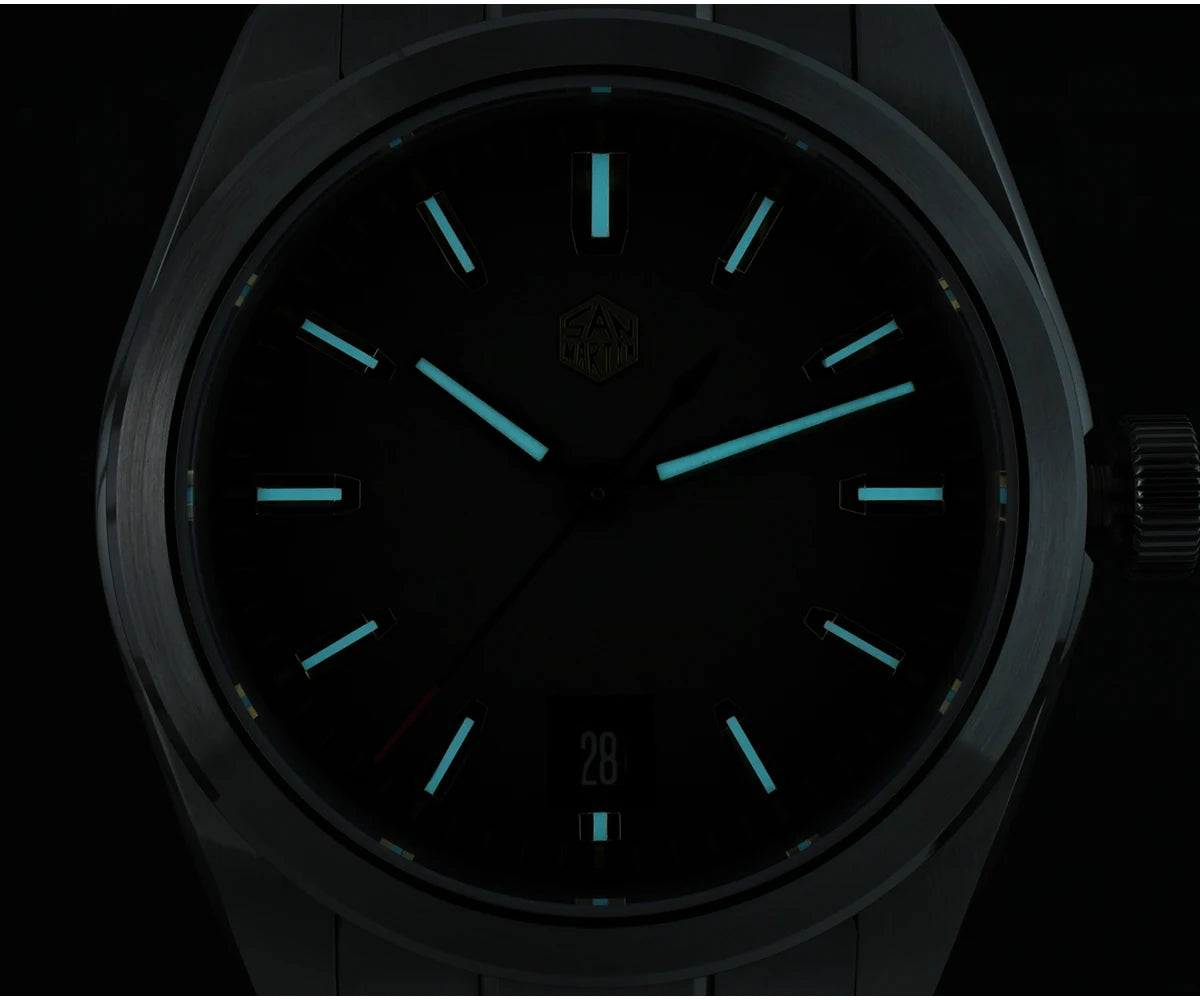 San Martin 36/39/42mm SN0144 JianZhan Dial Gada Watch Miyota 9015 Original Design Men Luxury Dress Automatic Mechanical Watches
