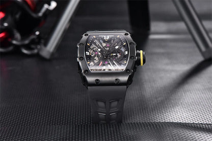 PAGANI DESIGN PD1738 Men Quartz Watches 42MM VH65 Black Case Sapphire Stainless Steel 50M Waterproof Wristwatch Watch for Men