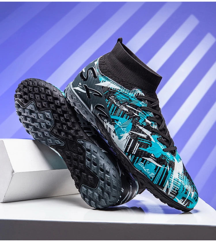 34–46 dydžio vyriški FG/TF futbolo bateliai, futsalo, profesionalūs, unisex, vaikų futbolo bateliai, treniruočių, lauko, berniukų futbolo bateliai, sportiniai bateliai