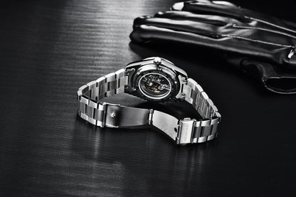 BENYAR – Nuovo orologio da uomo, marchio di lusso, orologio meccanico a carica automatica, impermeabile fino a 50 m, modello sportivo con lancette luminescenti