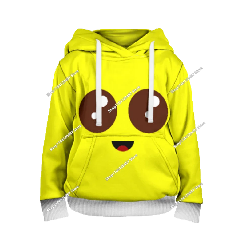 2025 3D New Children's Anime Fortnite Printed Sweater Series Pullover Generation Tide Brand Hoodie Gift