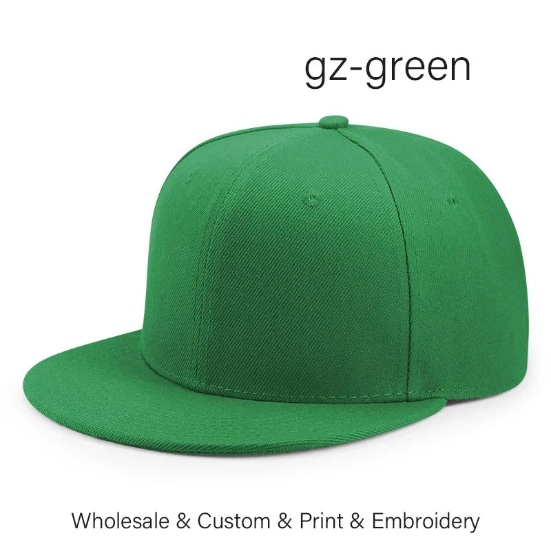 SLECKTON Custom Logo Hats High-quality Hiphop Snapback Caps Letter Embroidery Brand Design Trucker Cap Wholesale Hat Adult