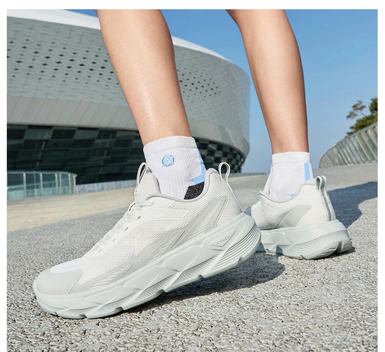 Xtep Light Joy 2 Women's Running Shoes 2025 Spring Shock-Absorbing Non-slip Wear-Resistant Lightweight Sports Shoes 875118110015