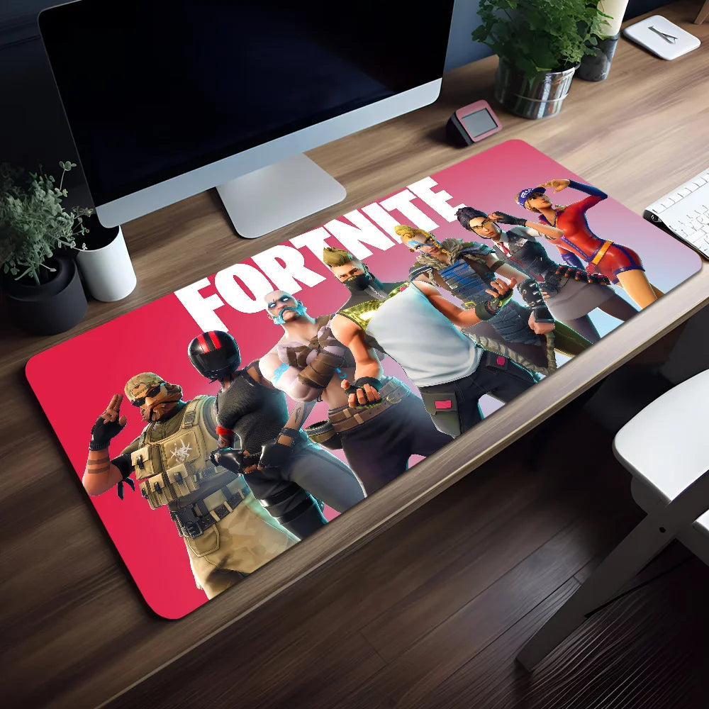 Mouse Pad Non-slip Game Lockedge Office Student Gaming Survival Thickened Large Writing F-FORTNITE Shooting Cushion MousePad