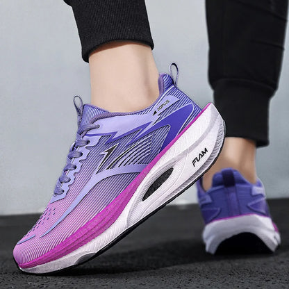 Unisex Sports Shoes Carbon Plate Walking Running Sneakers Shock-Absorbing Marathon Racing Athletics Training for Men's&Women