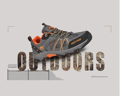 Men's Hiking Shoes Breathable Mesh Sports Summer Outdoor Wear-resistant Hiking and Hunting Tactical Shoes