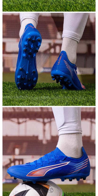 PUMA Men's MG Cleat Soccer Shoes 108519-01 108519-03 Reinforced Heel One-Piece Tongue Football Boots
