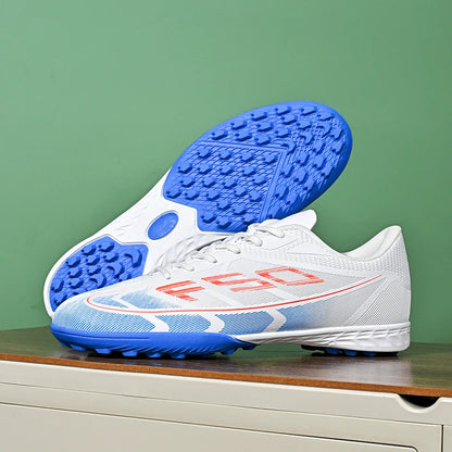 Nouvelles chaussures de football pour hommes, chaussures de sport ultralégères, chaussures de football pour matchs en plein air, futsal, haute cheville, respirantes, antidérapantes, de haute qualité