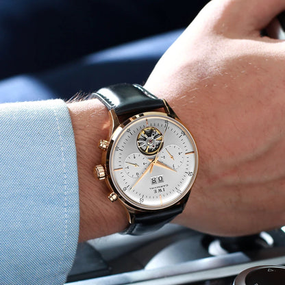 CARNIVAL Mechanical Dress Watches for Men Brands Luxury Sapphire Automatic Wristwatches Men's Waterproof 2025 Men's Watch