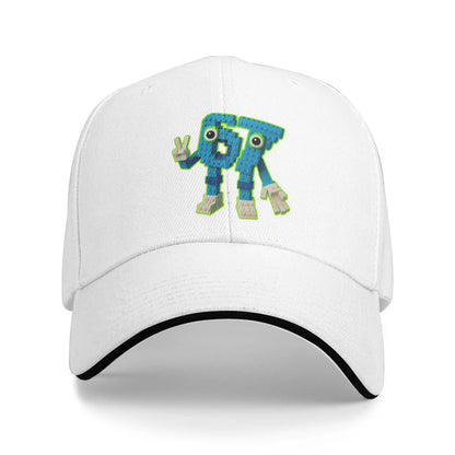67 Meme Character Brainrot Casual Baseball Cap Summer  Trucker Hat High Quality Outdoor Sports Hip Hop Hats Unisex Baseball Caps
