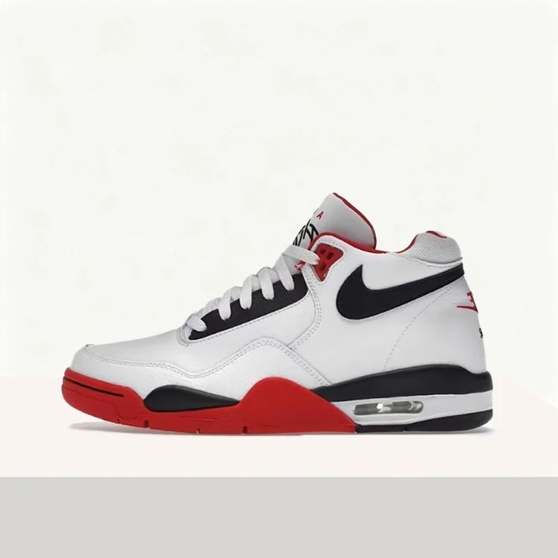 Nike Flight Legacy Retro Fashion Minimalist Premium Comfort Cushioning Anti-Slip Basketball Shoes Men's BQ4212-100