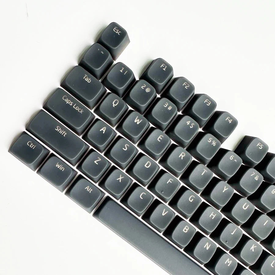 Nogi Cherry Profile ABS Silicone Keycap White Black Sakura Pep Very Peri for Keyboard Gh60 Poker 87 TKL 104 ANSI Xd64 Bm60 Xd68
