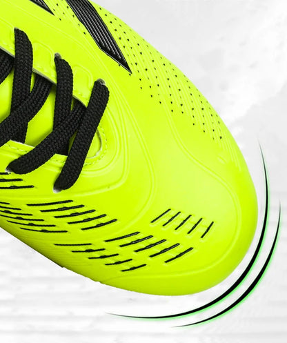 Nuevas zapatillas de fútbol para hombre y mujer, calzado deportivo para interior y exterior con tacos largos y tacos fragmentados para entrenamiento de fútbol en césped sintético