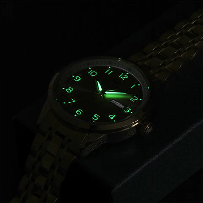 OLEVS Original Men's Fully Automatic Mechanical Watch Stainless Steel Calendar Week Men's Luminous Waterproof Business Watch